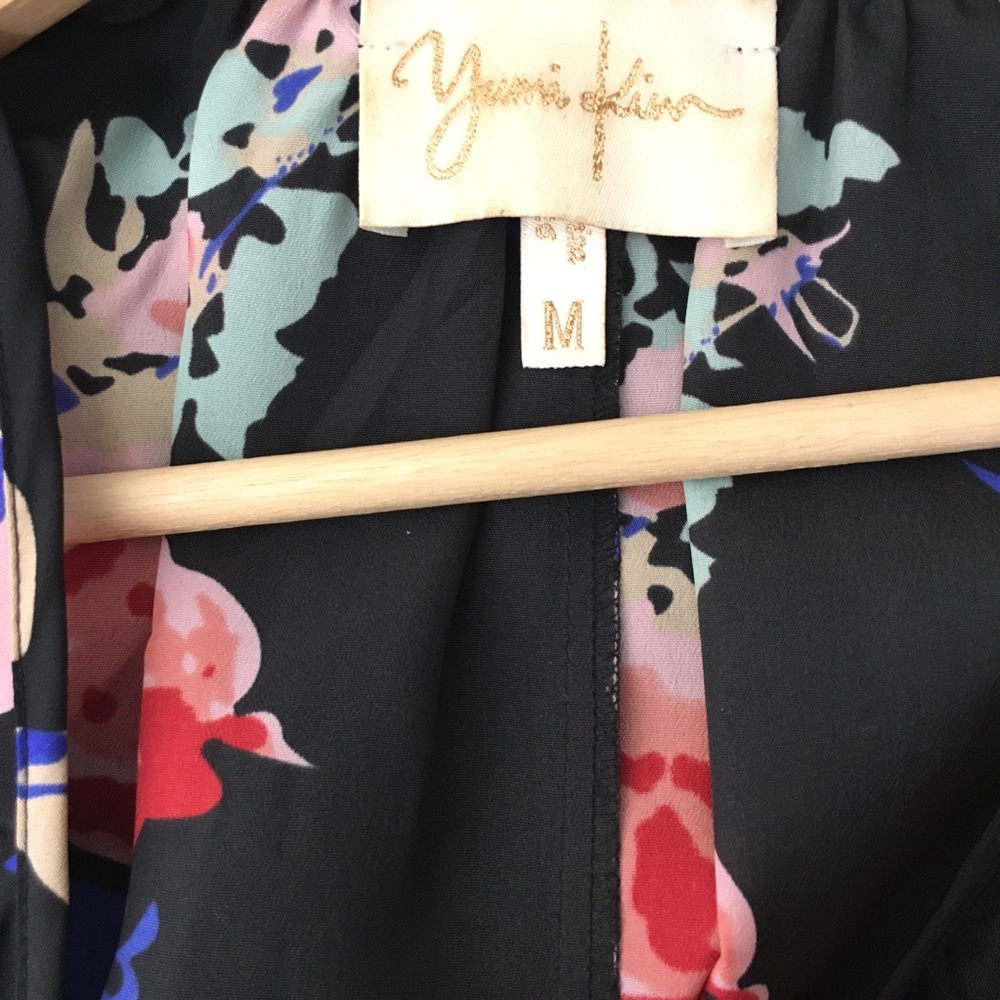 Yumi Kim Leah Floral Tie Waist Romper - Picture 12 of 12